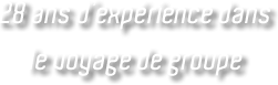 voyage de groupe